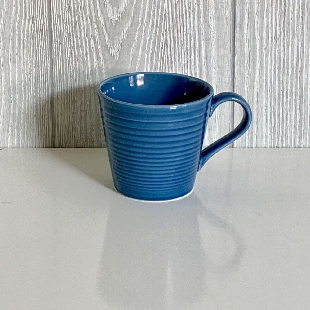 Royal Doulton Gordon Ramsay MAZE Coffee Mug Cup Blue